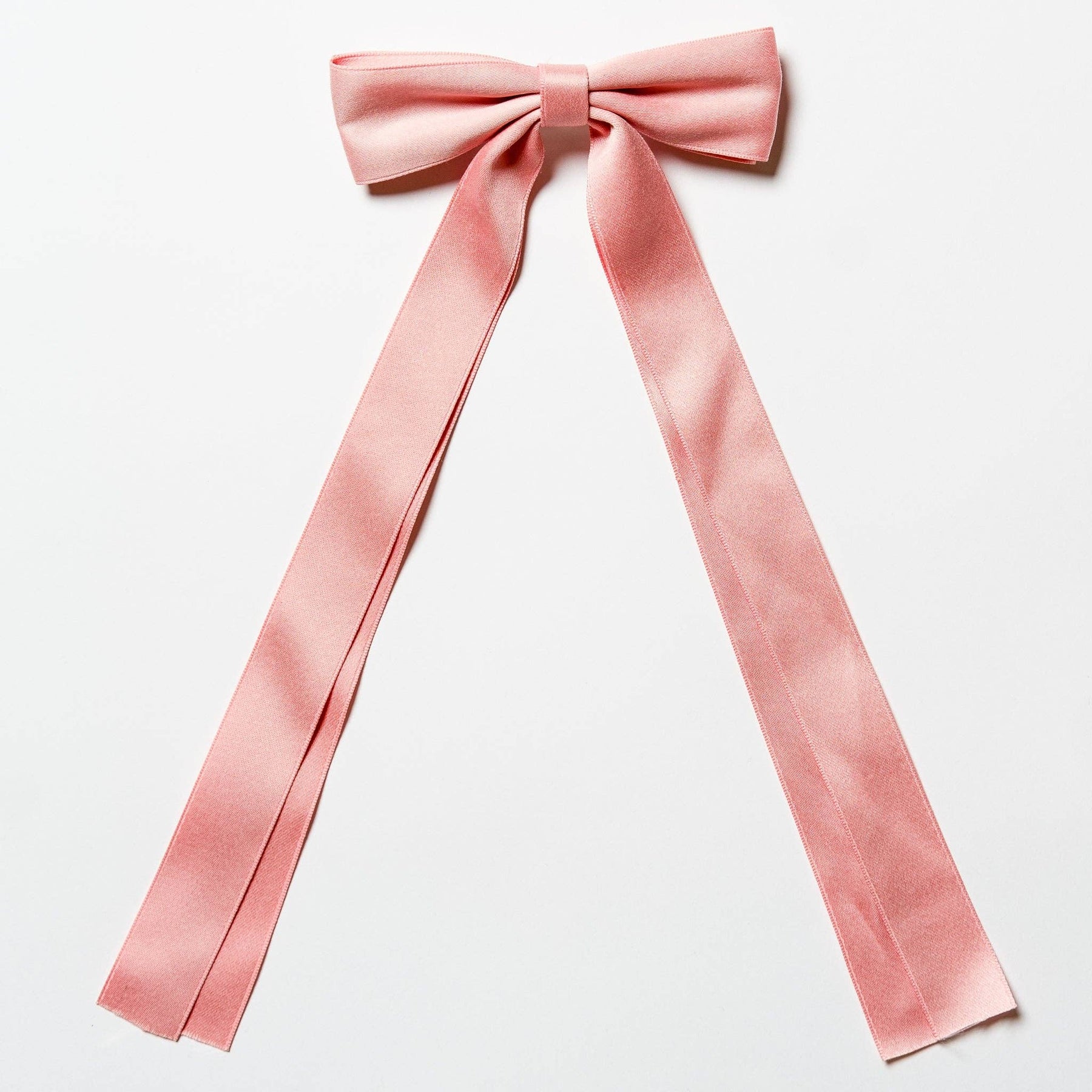 GRWM Pink Ribbon Bow Clip