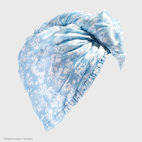 Kitsch x Bridgerton Satin Wrapped Hair Towel / Toile De