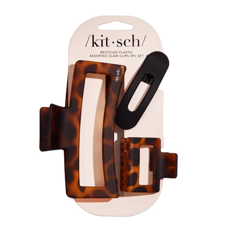 Kitsch Essential Assorted Claw Clips 3pc Set