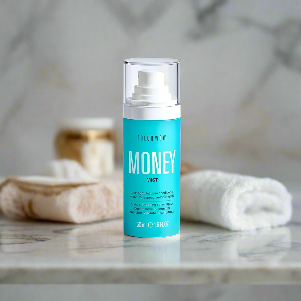 Color Wow money mist leave in 50 ml. leave-in conditioner for glossy, expensive-looking hair