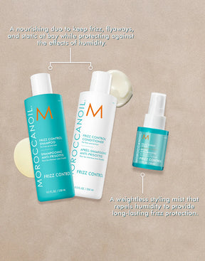 Moroccanoil Frizz Free Set – Full Size Shampoo, Conditioner & Free Gift