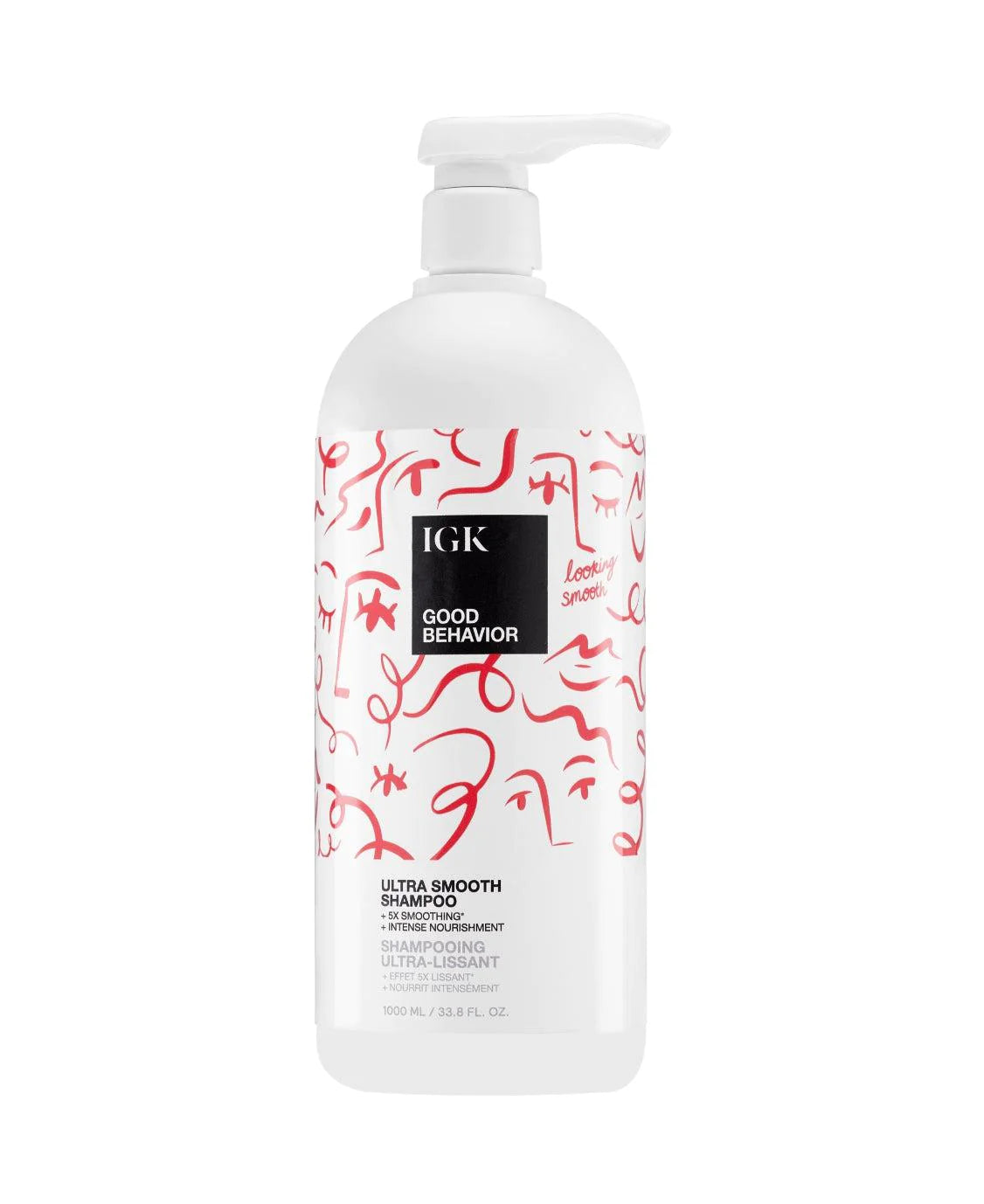 IGK Good Behaviour Ultra Smooth Shampoo