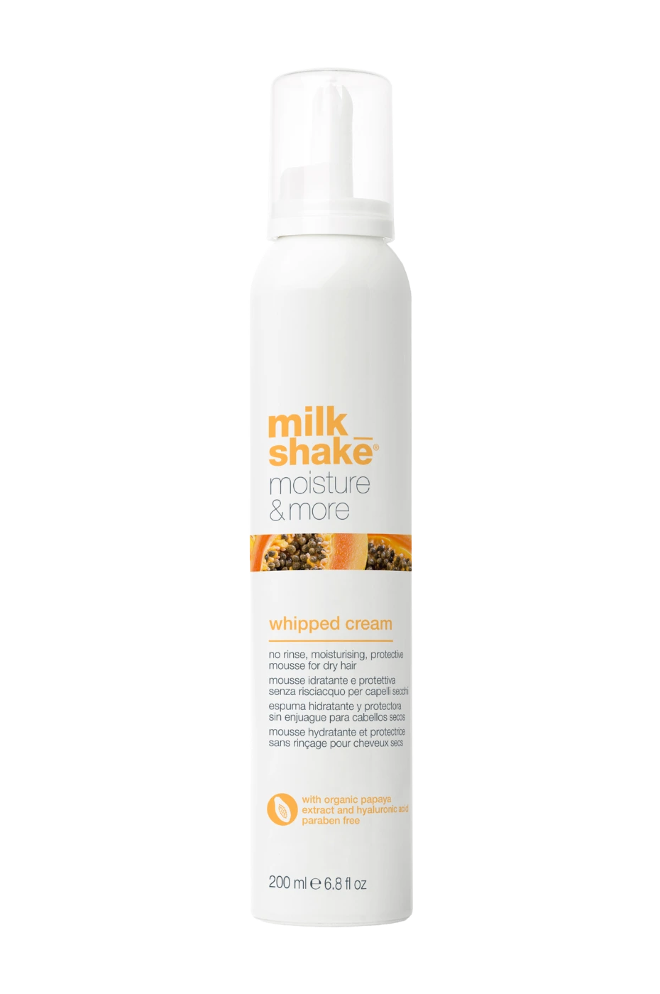 milk_shake Moisture & More Whipped Cream – Hydrating Leave-In Conditioning Foam