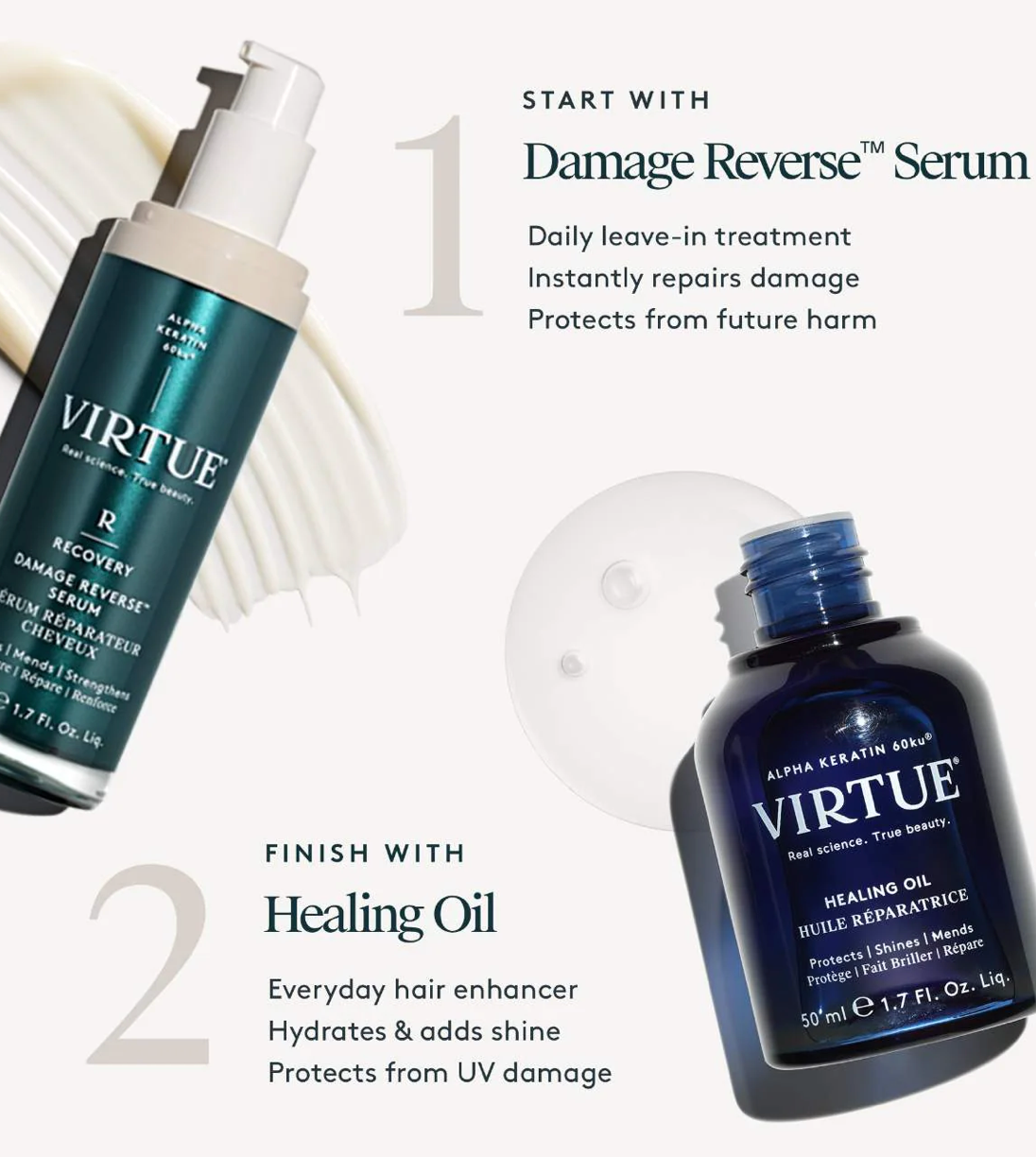 Virtue Damage Reverse Hair Serum