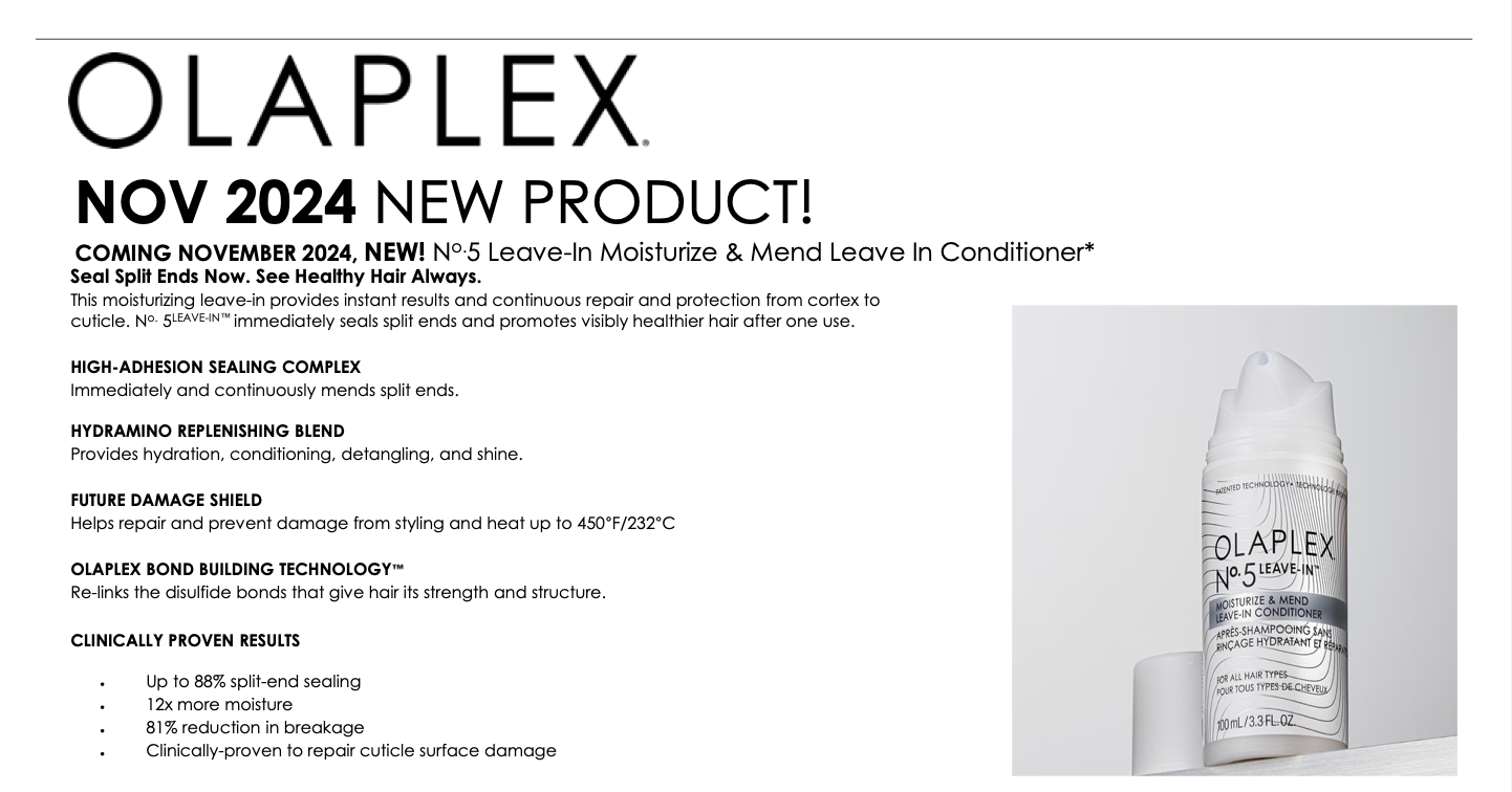 Olaplex No.5L Moisturize & Mend Leave-In Conditioner for Split Ends