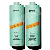 amika Kure Shampoo Conditioner Litre Duo