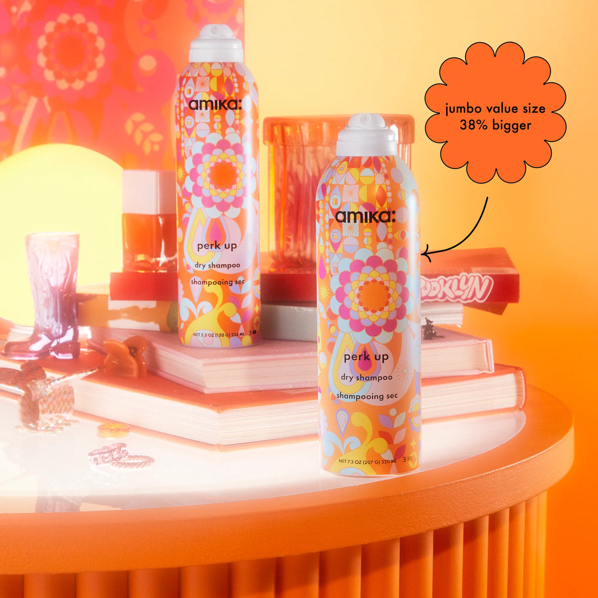 amika: perk up dry shampoo - Talc-Free Invisible Dry Shampoo for All Hair Colors