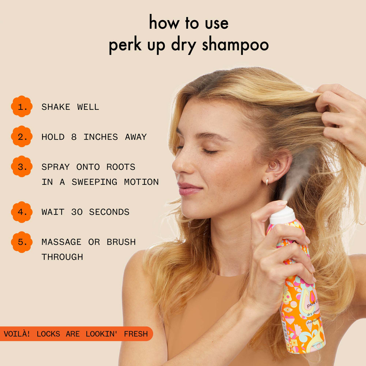 amika: perk up dry shampoo - Talc-Free Invisible Dry Shampoo for All Hair Colors