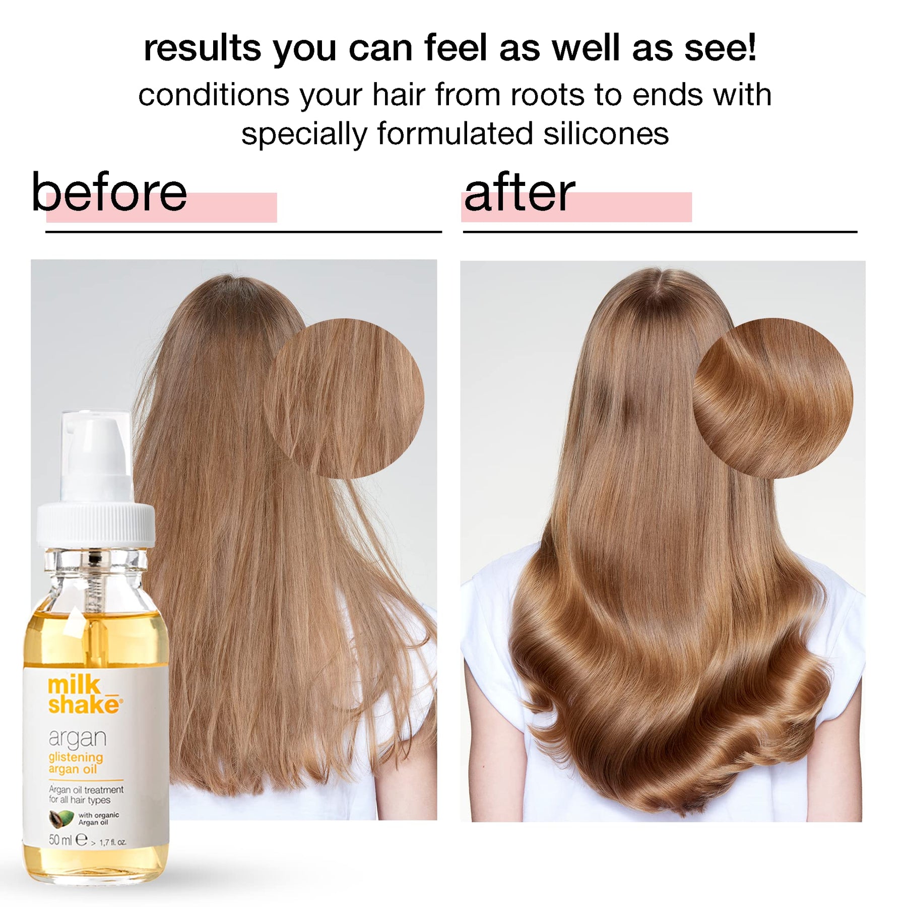 milk_shake Argan Oil | Organic Frizz Control & Shine Treatment