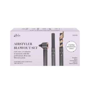 Aria Beauty Airstyler Blowout Set- Silver