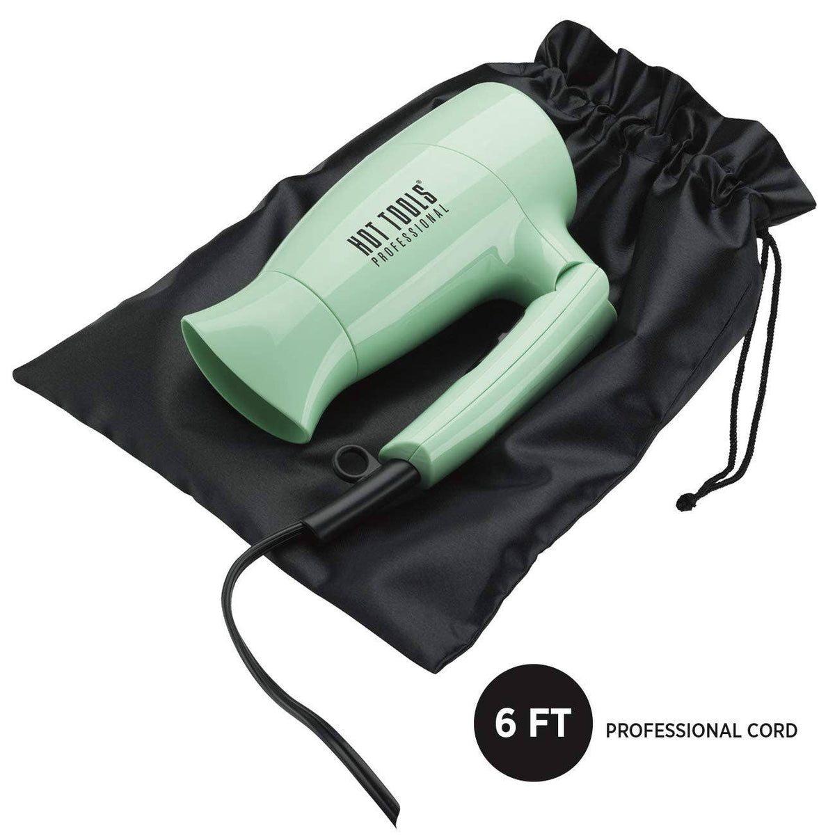 HOT TOOLS Professional Lightweight Mini Travel Hair Dryer
