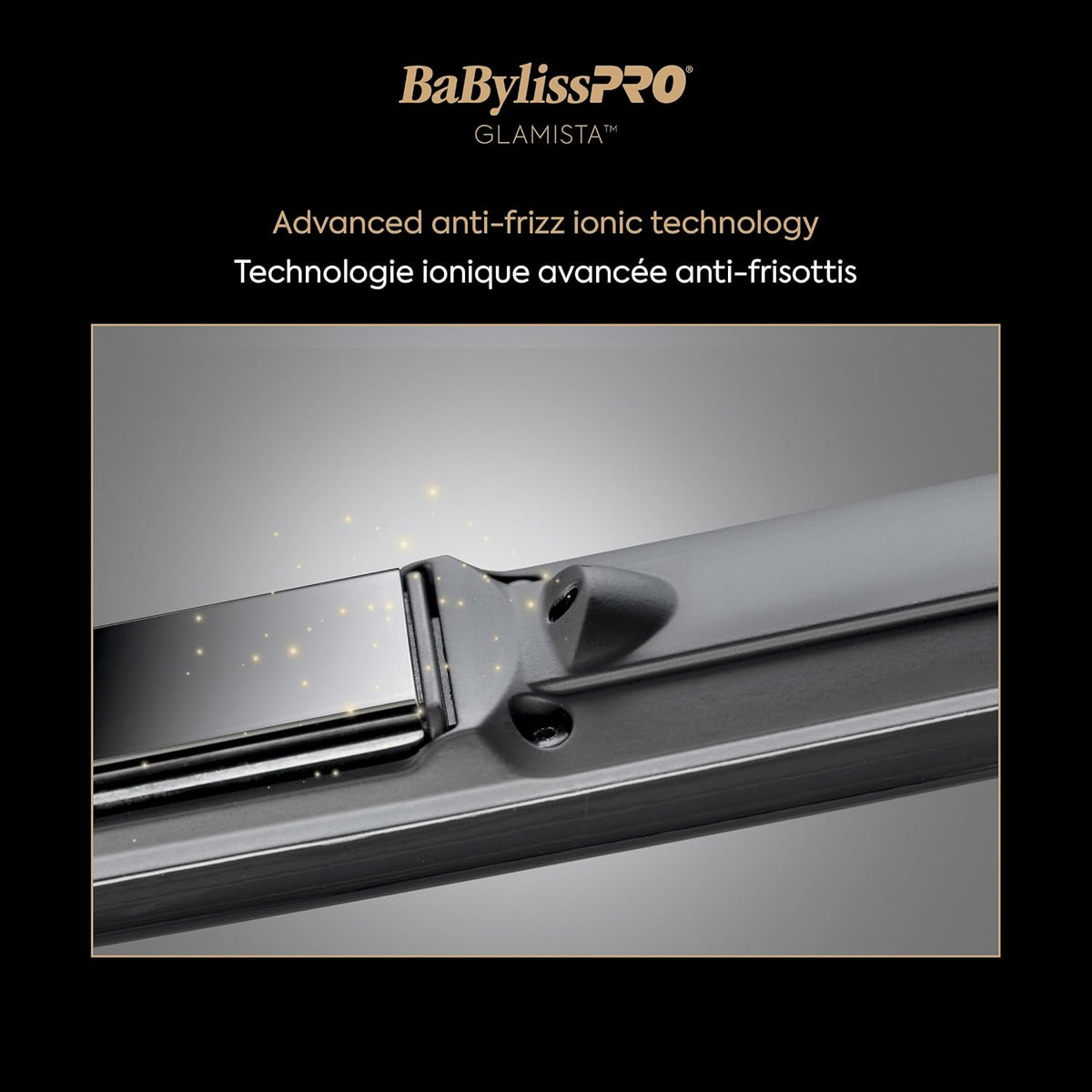 BaBylissPRO Glamista 1” Advanced Professional Ionic Flat Iron