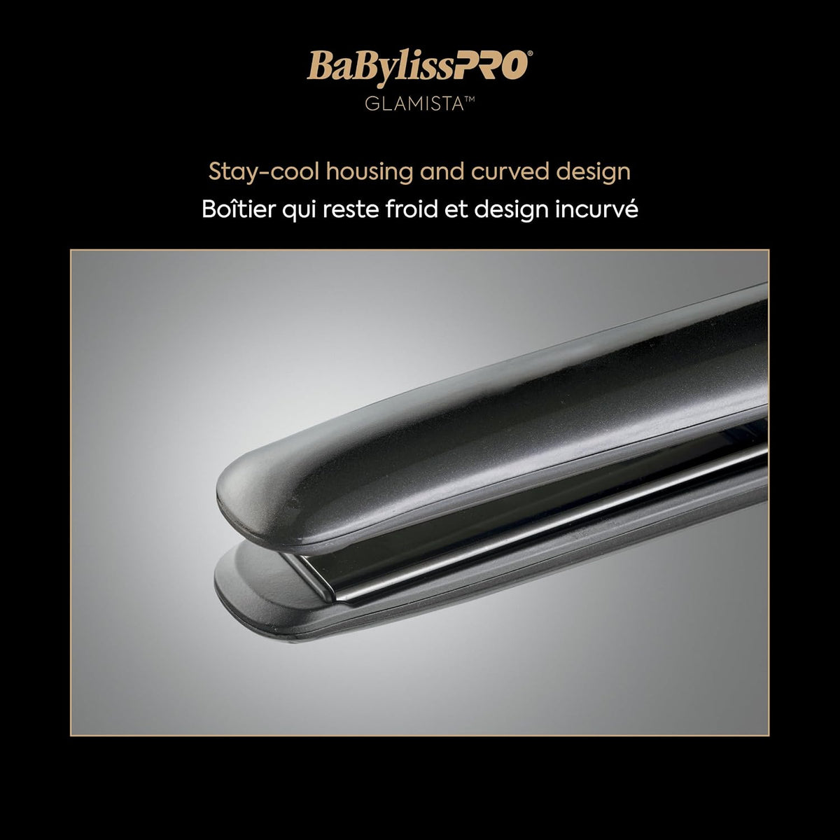 BaBylissPRO Glamista 1” Advanced Professional Ionic Flat Iron