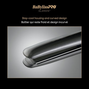 BaBylissPRO Glamista 1” Advanced Professional Ionic Flat Iron