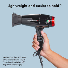 BaBylissPRO Rapido 2.0 Professional Ionic Hair Dryer