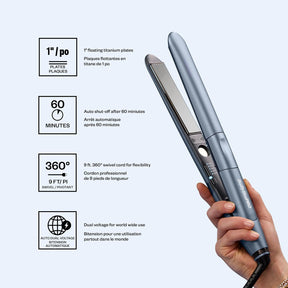 BaBylissPRO Nano Titanium 1” TrueTension Electromagnetic Flat Iron
