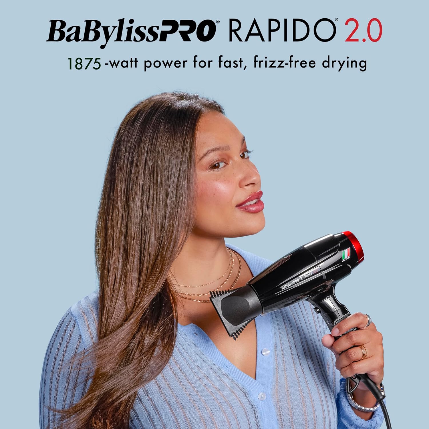 BaBylissPRO Rapido 2.0 Professional Ionic Hair Dryer
