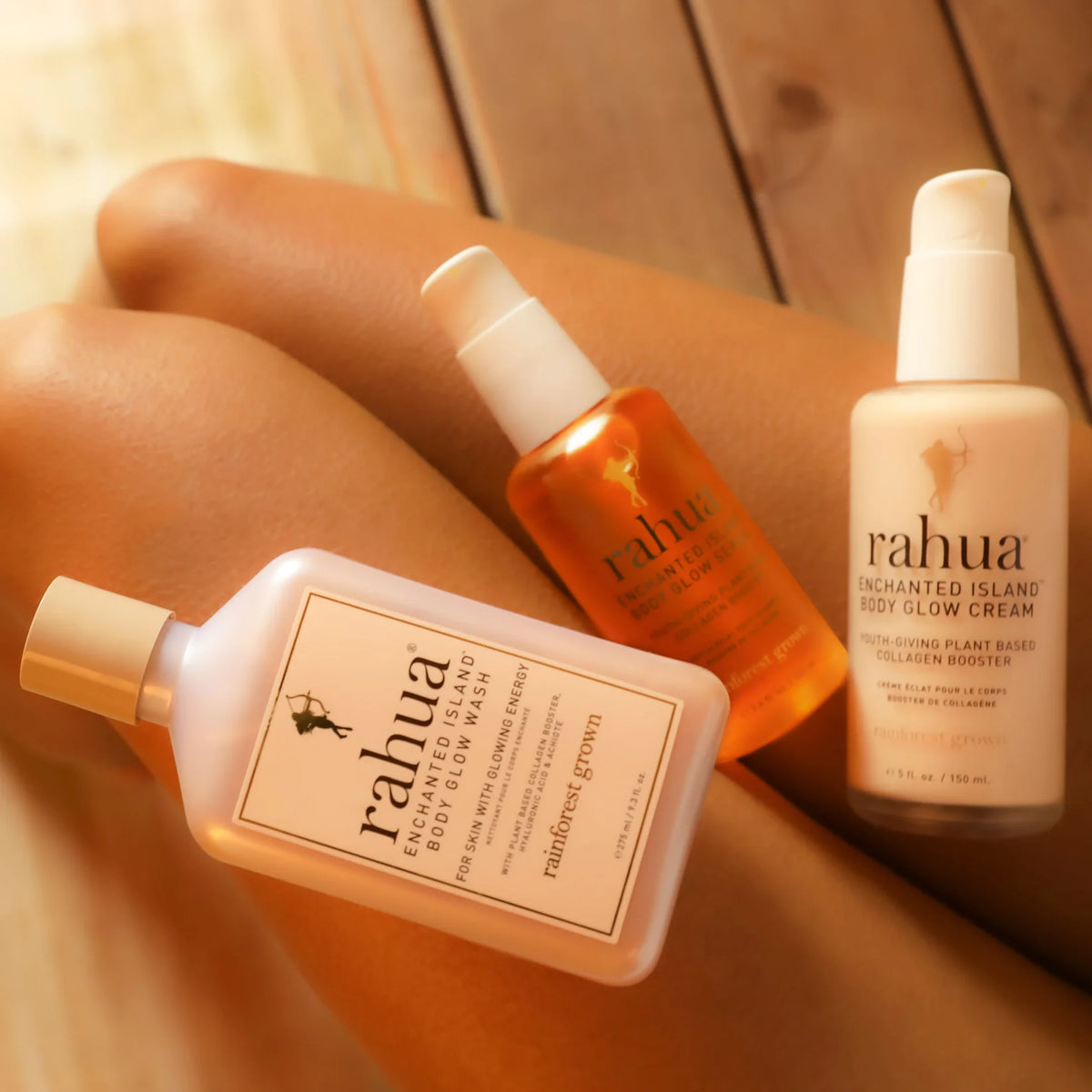 Rahua Enchanted Island Body Glow Bundle