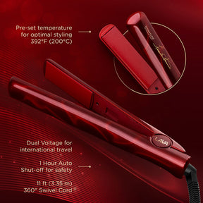 CHI LAVA Ruby Anniversary Edition 1 Inch Hairstyling Iron