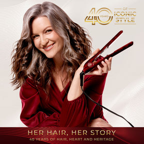CHI LAVA Ruby Anniversary Edition 1 Inch Hairstyling Iron