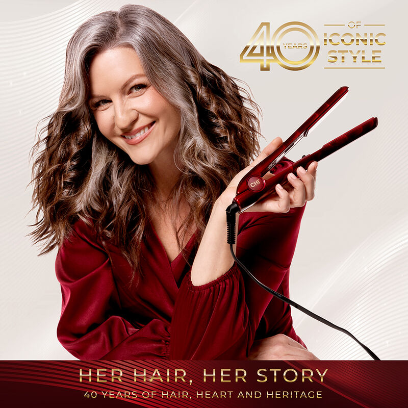 CHI LAVA Ruby Anniversary Edition 1 Inch Hairstyling Iron