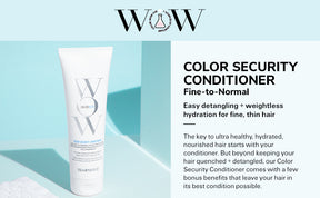 Color WOW Security Conditioner Fine / Normal Litre