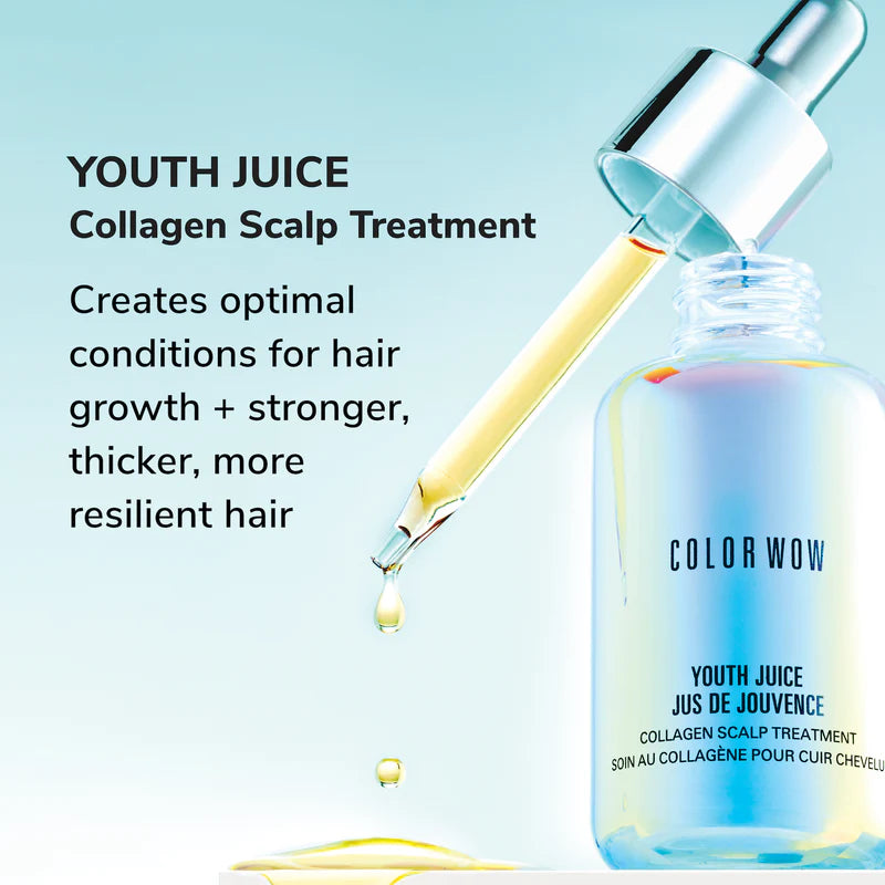 Color WOW Youth Juice Collagen Scalp Serum for Thinning Hair