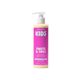 Bottle of Curl Keeper Kids Twists & Coils Strong Cream on a white background