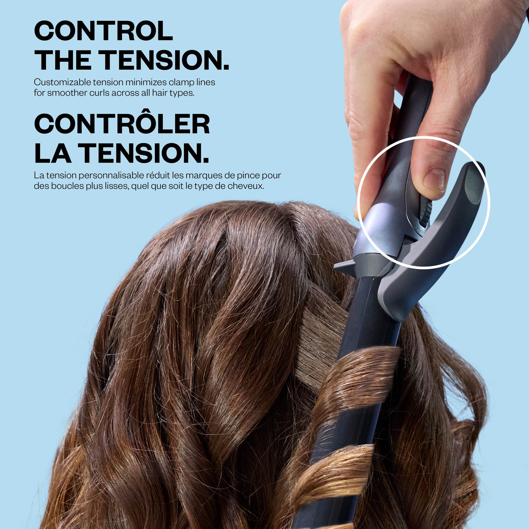 BaBylissPRO Nano Titanium PrecisionGrip Curling Iron