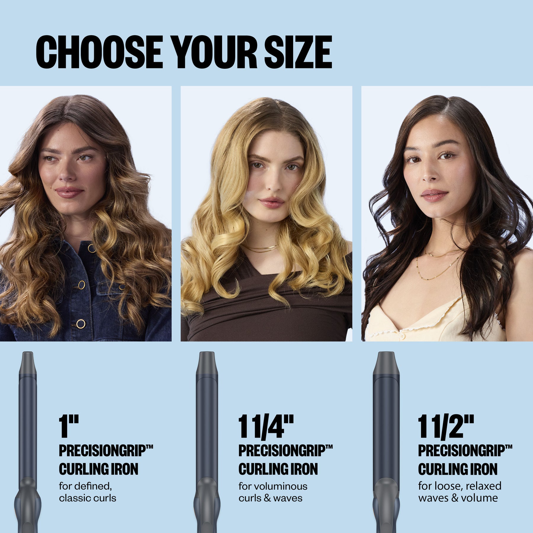 BaBylissPRO Nano Titanium PrecisionGrip Curling Iron