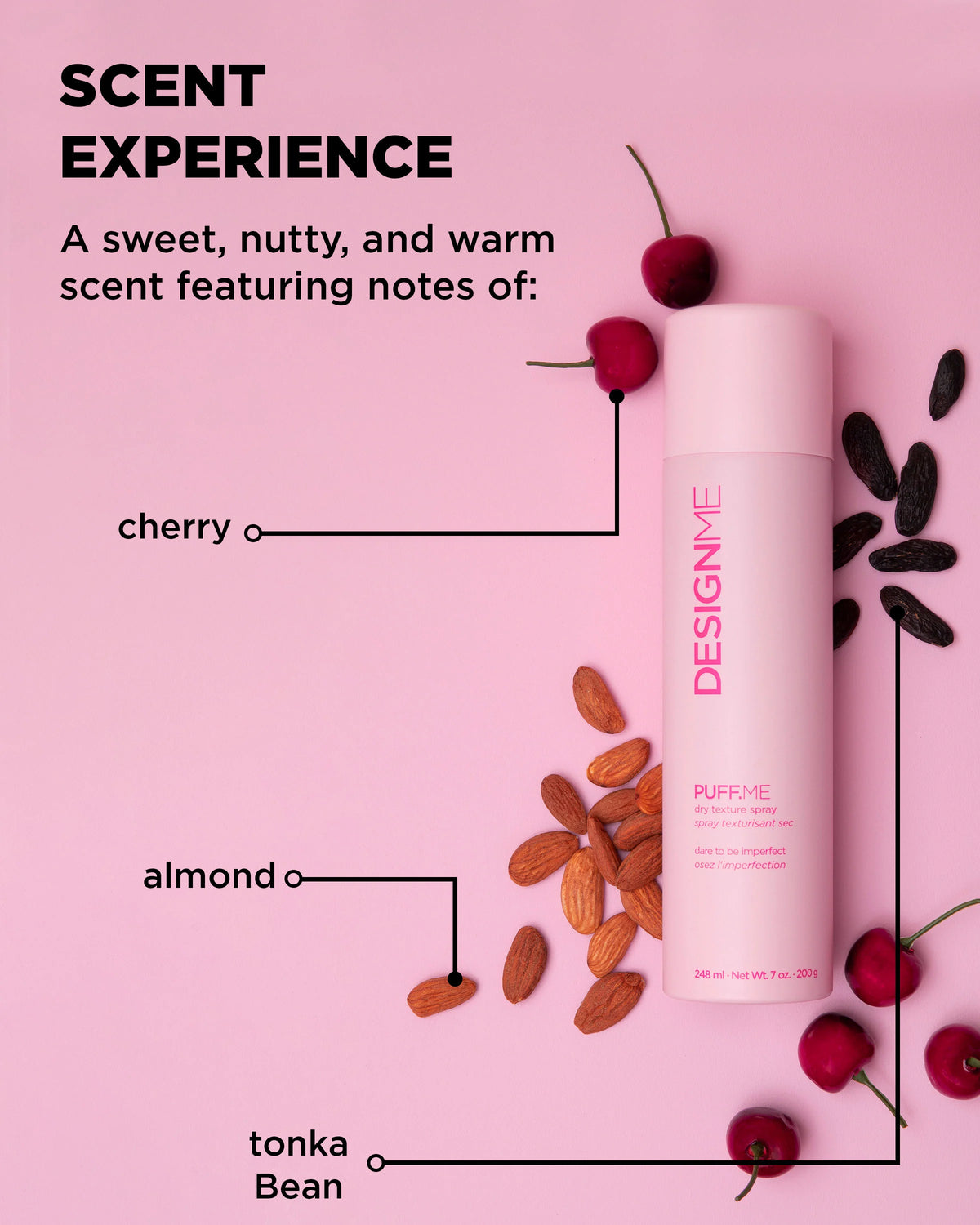 DESIGNME PUFF.ME Dry Texture Spray | Instant Volume & Airy Texture
