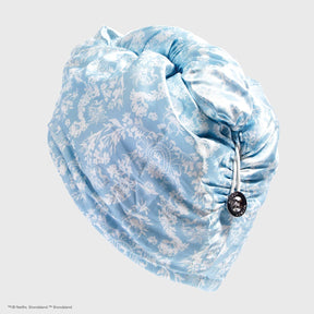 Kitsch x Bridgerton Satin Wrapped Hair Towel / Toile De