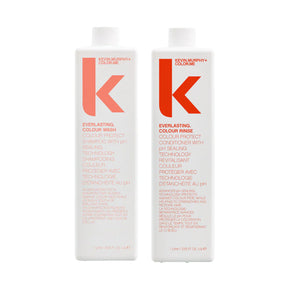 KEVIN.MURPHY Everlasting Colour Wash & Rinse Litre Duo – Colour-Safe Shampoo & Conditioner