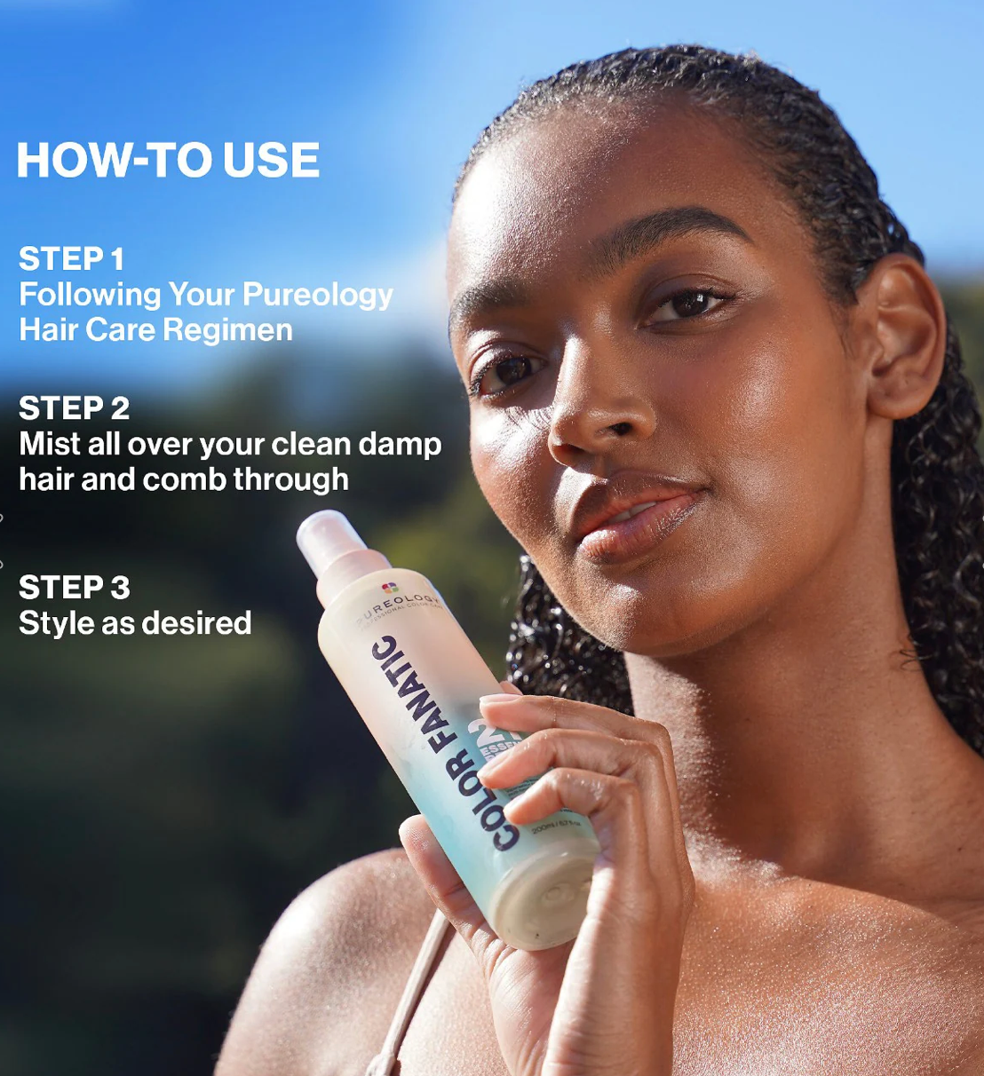 Pureology Color Fanatic Multi-Tasking Leave-In Spray