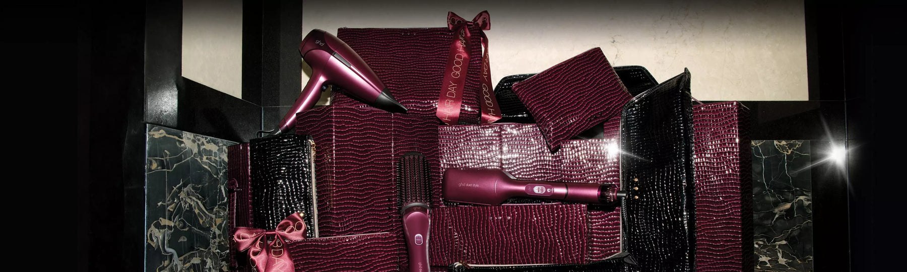 ghd Helios 1875W Professional Hairdryer Cherry Chic