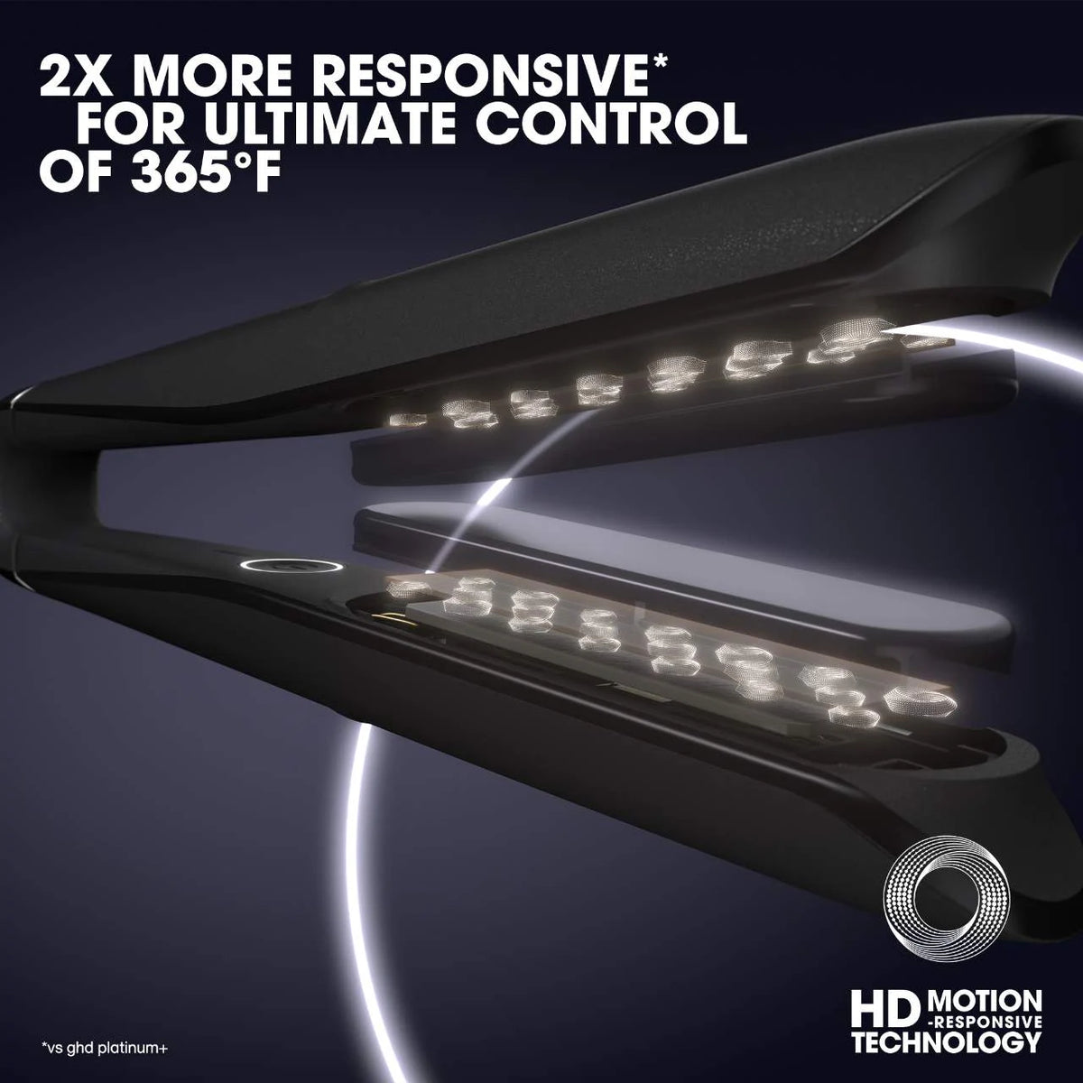 ghd Chronos Styler 1 Inch Flat Iron Black