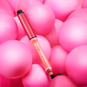 ghd Curve Max Wand (1.5") – Candy Coral Limited Edition with Heat-Resistant Bag
