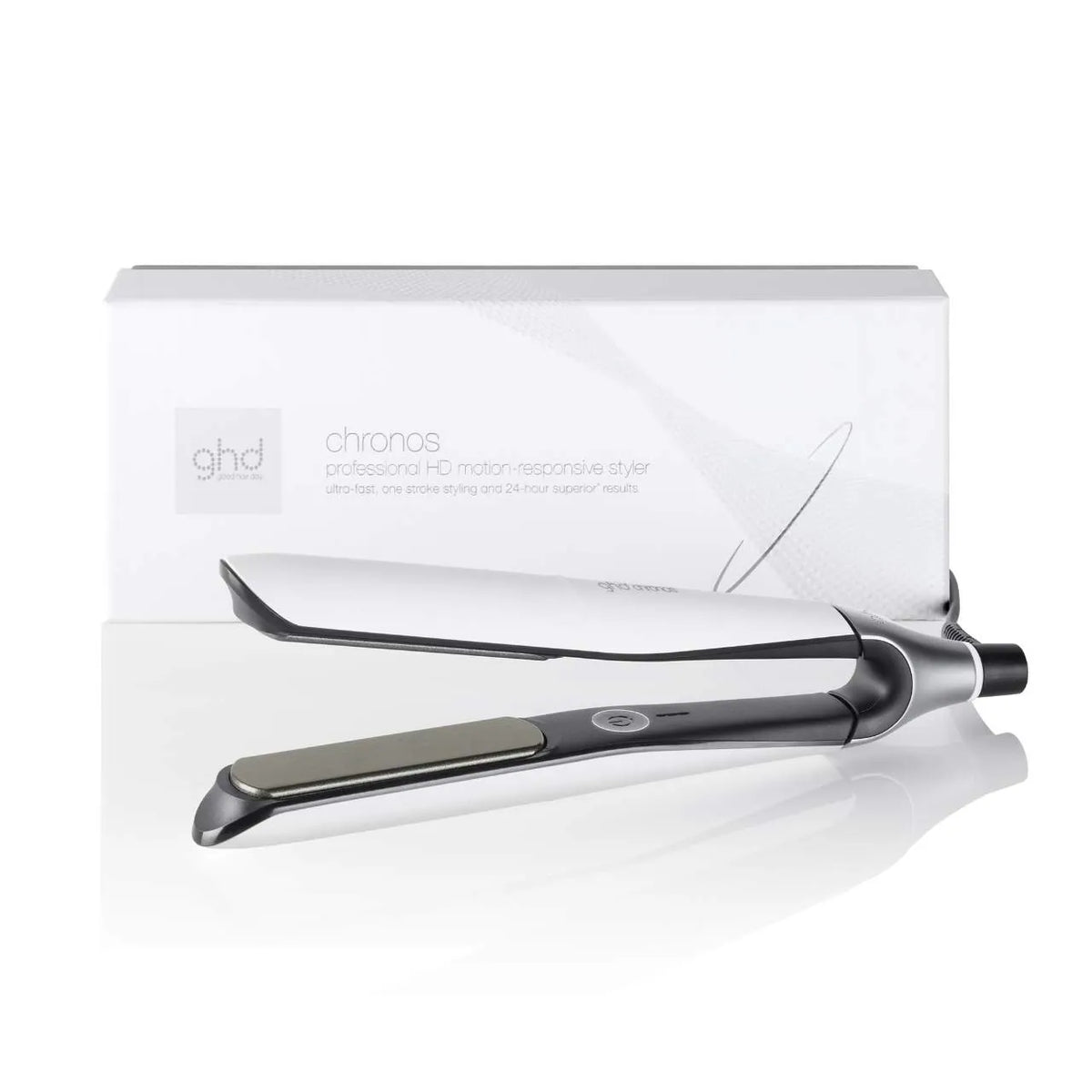 ghd Chronos Styler 1 Inch Flat Iron White