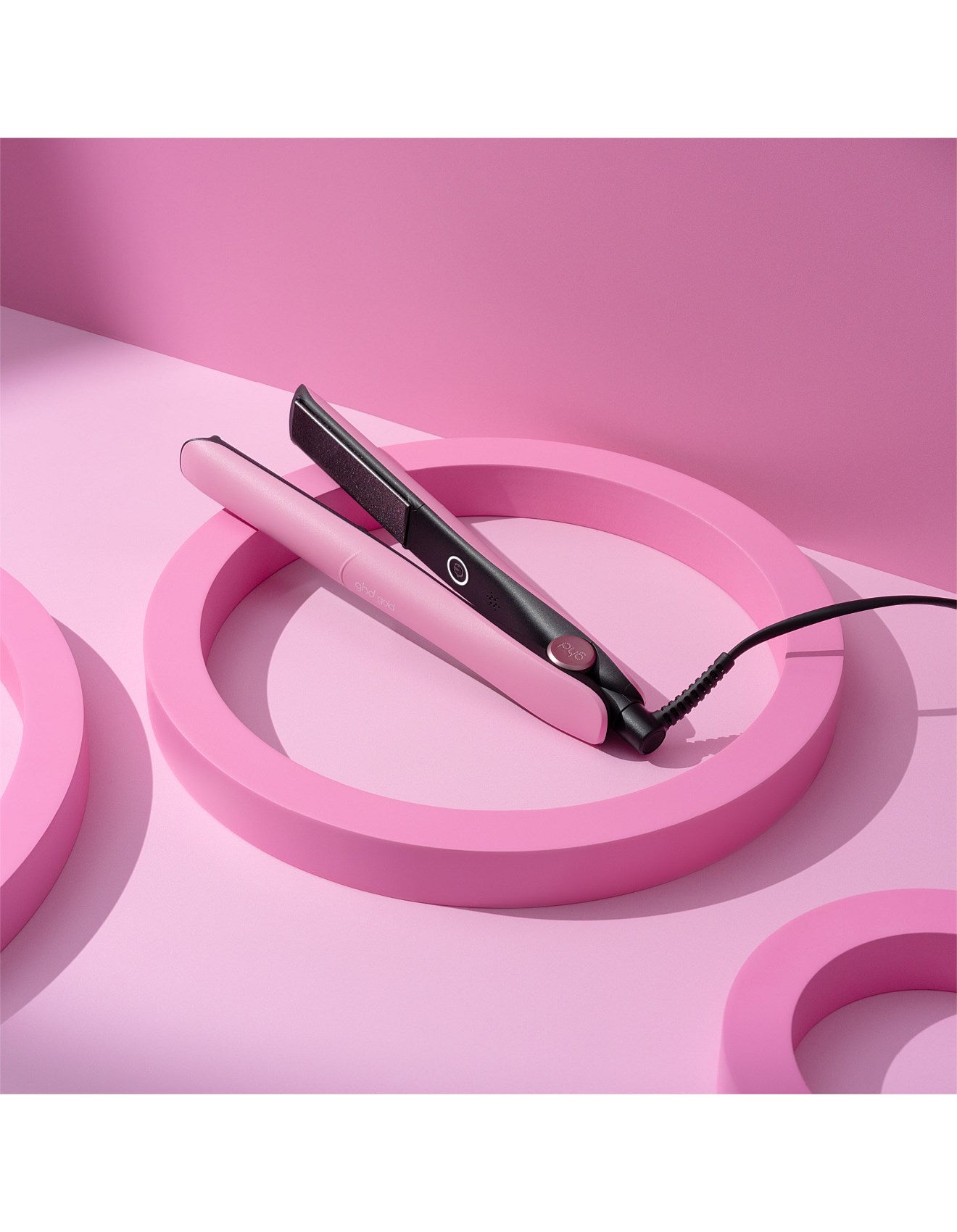 ghd GOLD Pink Professional Hair Straightener Limited Ed.