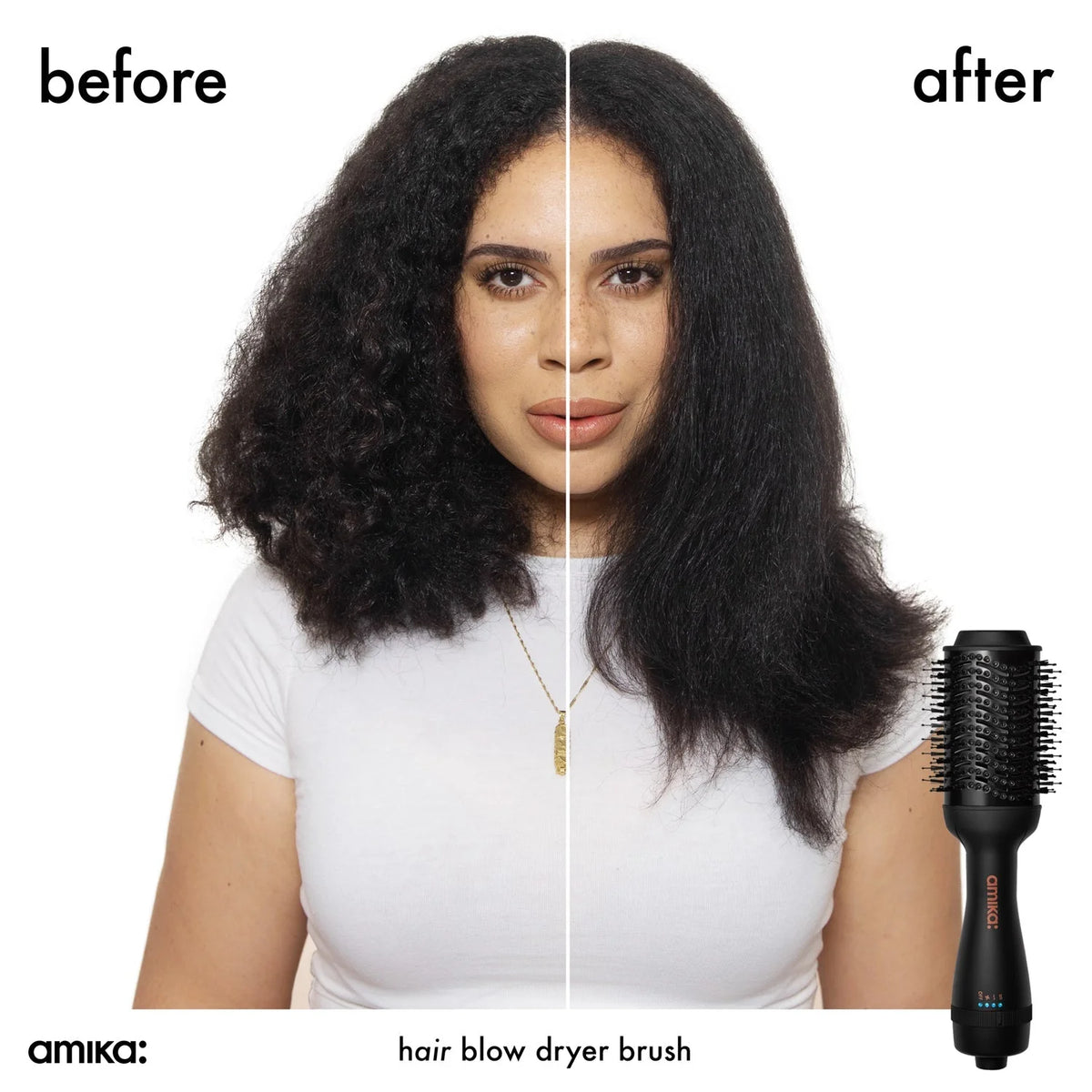 amika Hair Blow Dryer Brush 2.0
