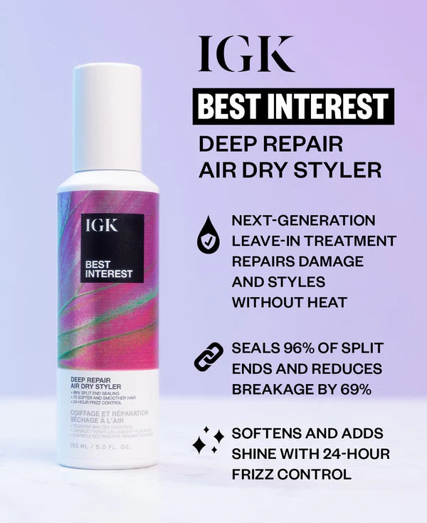 IGK Best Interest Deep Repair Air Dry Styler