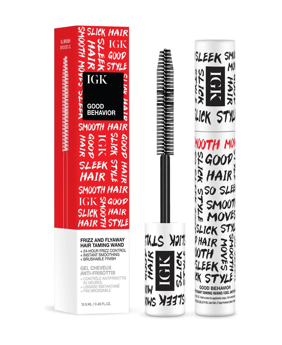 IGK Good Behaviour Frizz & Flyaway  Lightweight Gel Hair Taming Wand
