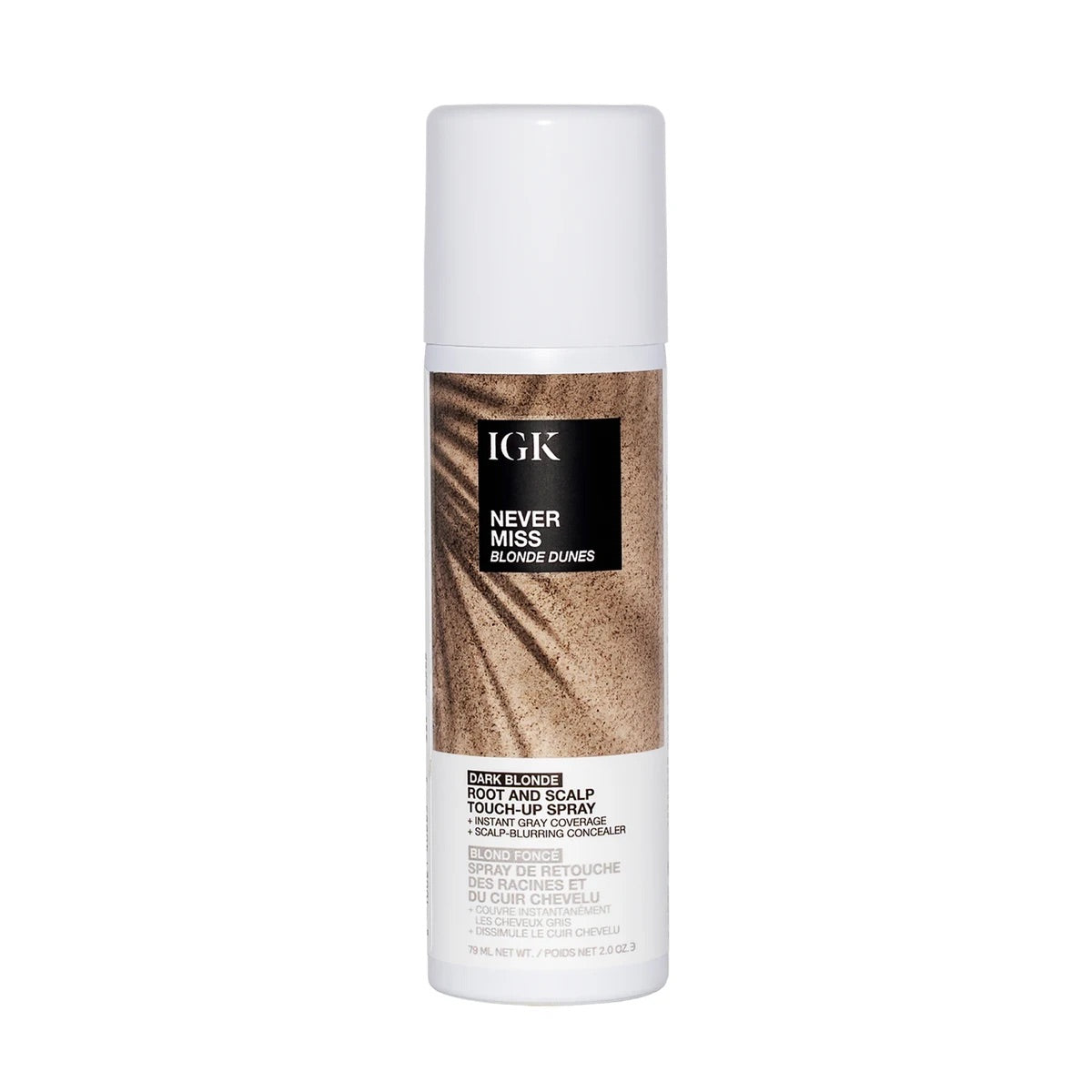 IGK Never Miss Root & Scalp Touch Up Spray Dark Blonde