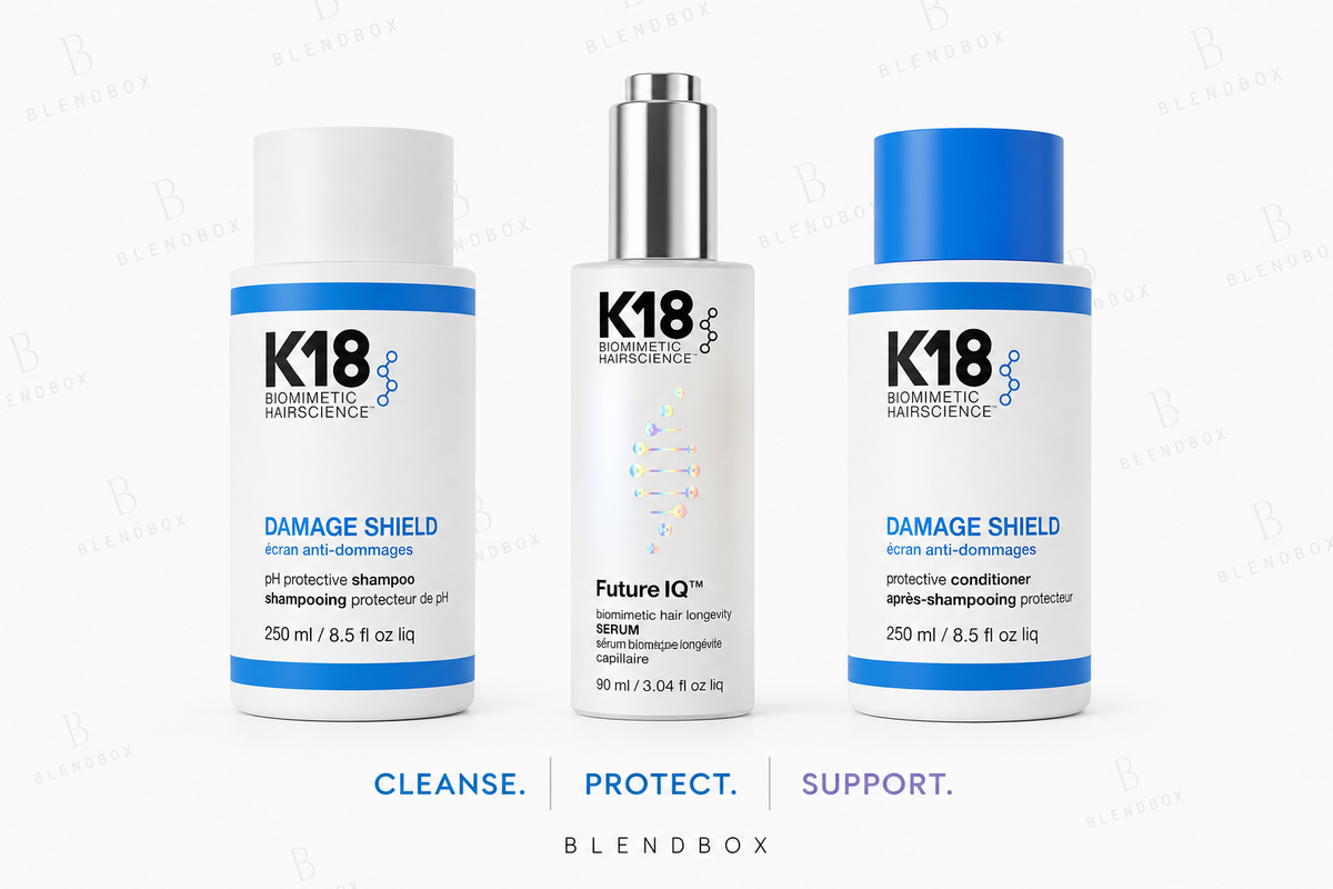 K18 Cleanse, Protect & Support Hair Longevity Trio