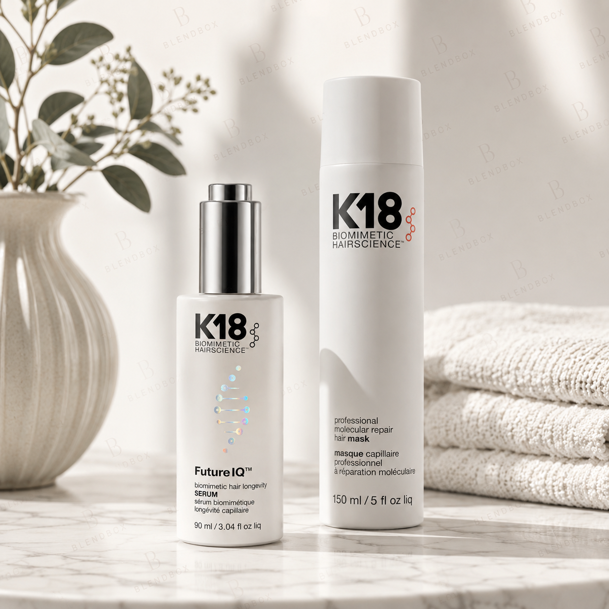 K18 Root-to-Tip Hair Longevity Duo