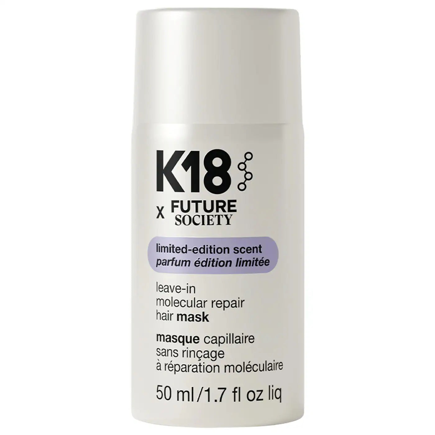 K18 x Future Society leave-in molecular hair mask