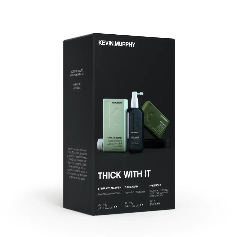 KEVIN.MURPHY Thick of It Kit – Stimulate-Me. Wash, Free.Hold & Thickening Spray