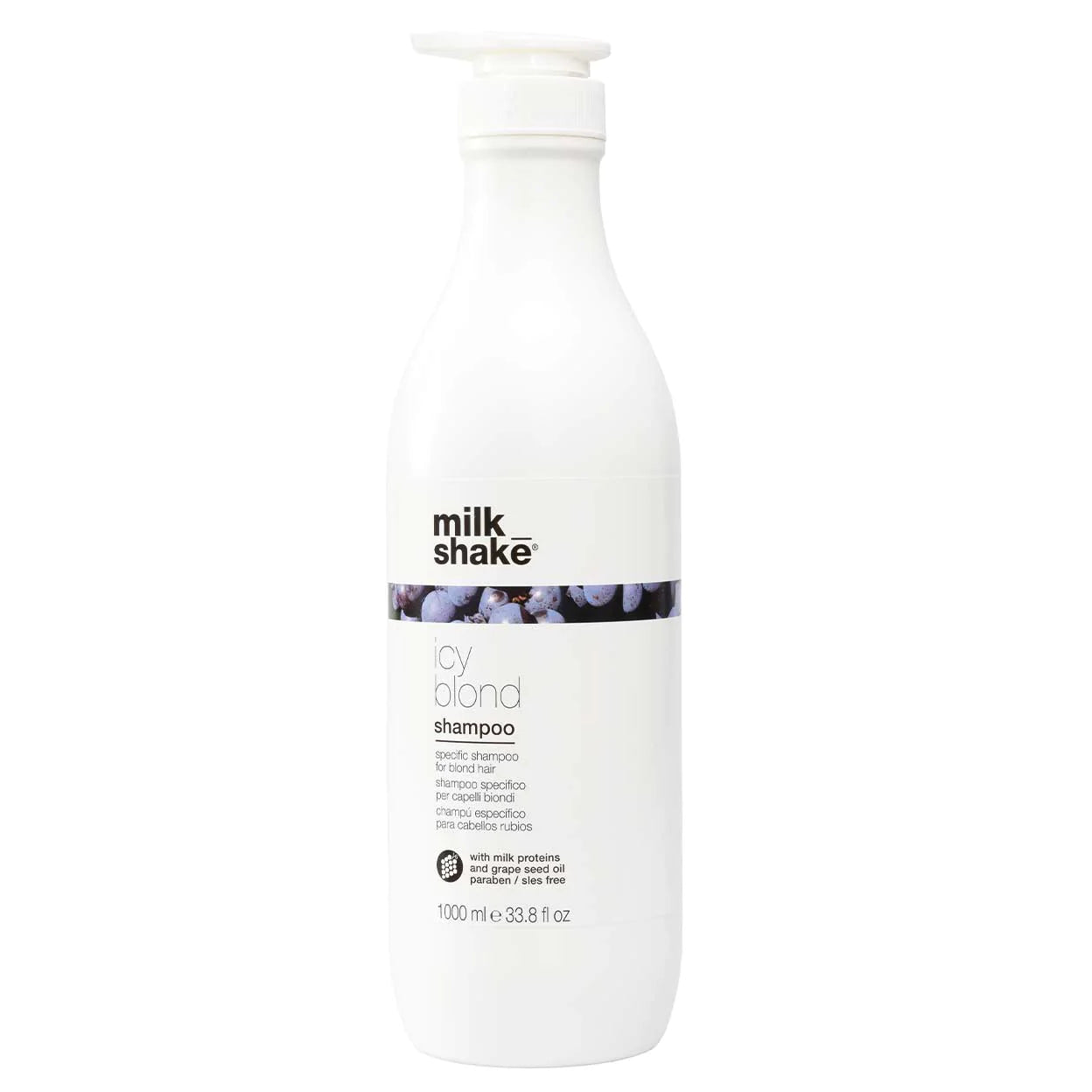 milk_shake Icy Blond Incredible Value Bundle - Litre Shampoo & 250 mL Conditioner