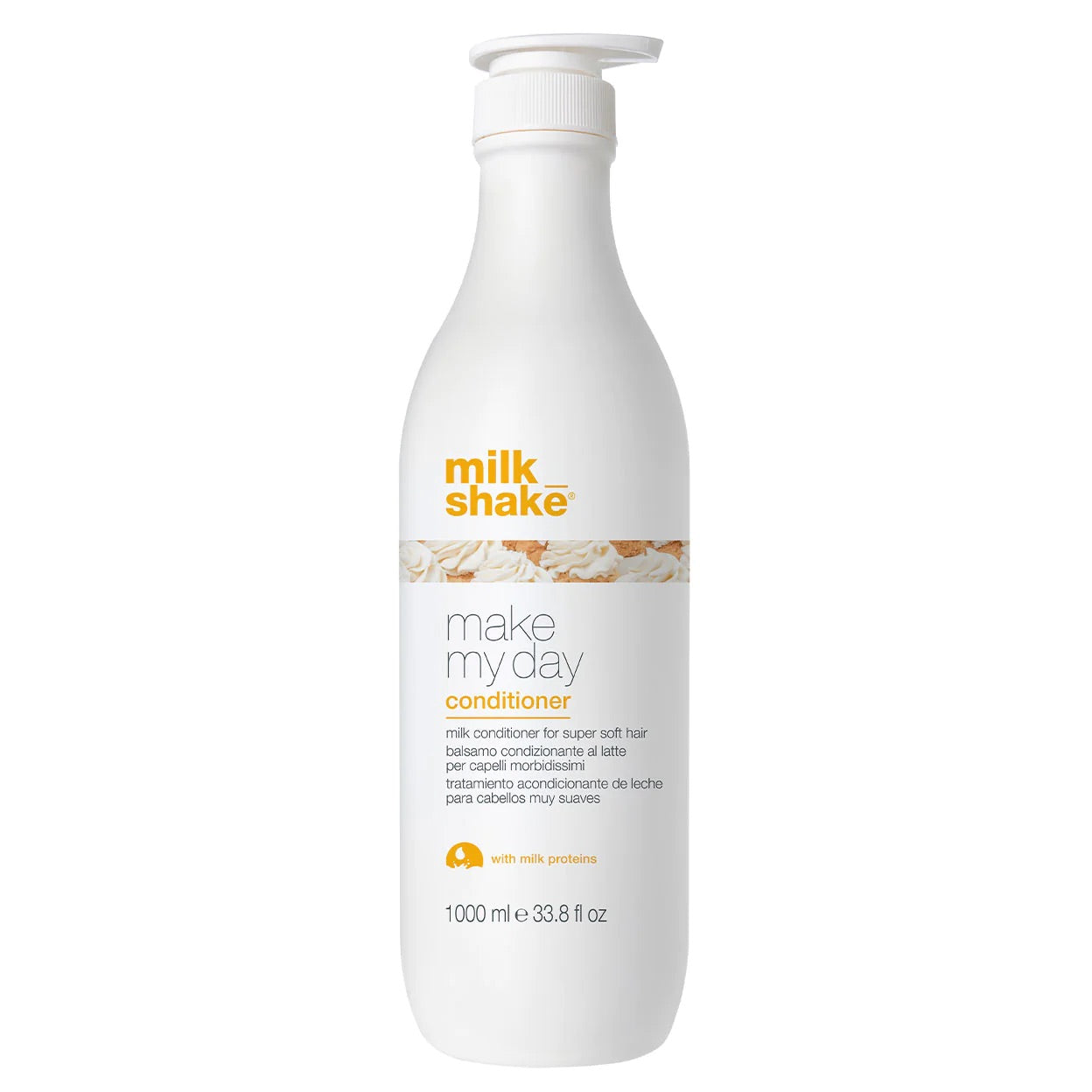 milk_shake make my day Litre Conditioner for super soft hair. Made with milk proteins. Exceptional professional hair care products.