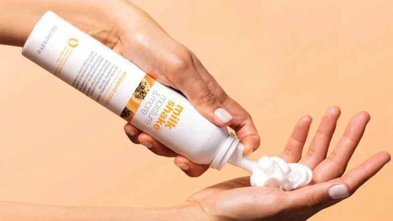 milk_shake Moisture & More Whipped Cream – Hydrating Leave-In Conditioning Foam